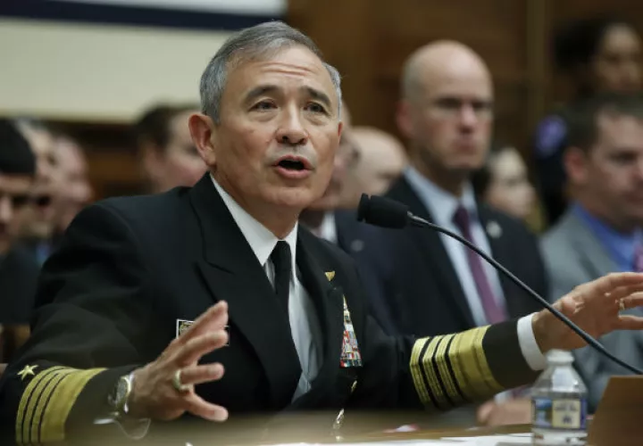 El comandante Harry Harris Jr. Foto/ AP