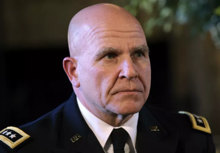 Asesor en seguridad nacional del presidente estadounidense, el general H.R. McMaster. FOTO/AP