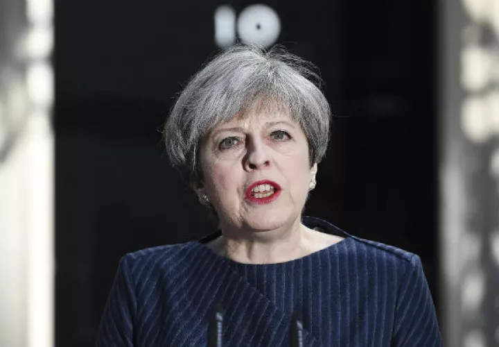 Theresa May,  primera ministra británica. Foto/ EFE