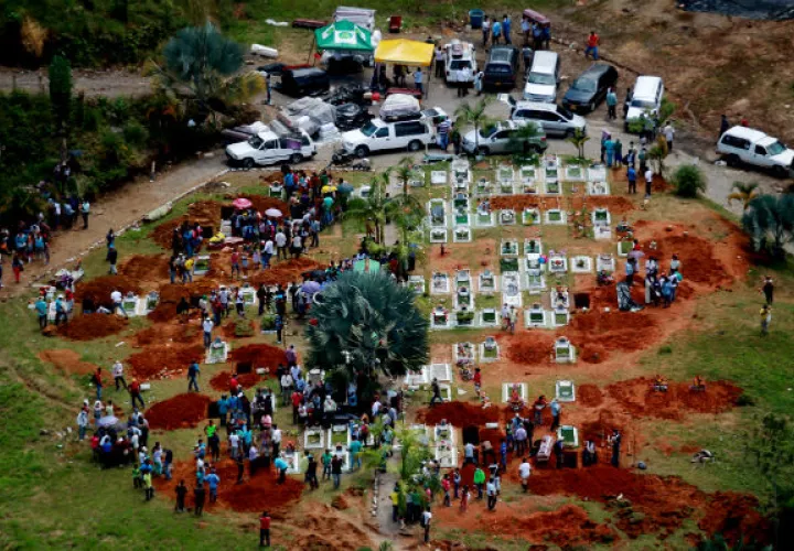 Cerca de 45,000 habitantes de los 70,000 de Mocoa, capital del selvático departamento de Putumayo, resultaron afectados por la avalancha.