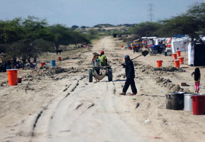 Desde el mes de diciembre se estima que hay más de 45,000 damnificados. FOTO/EFE