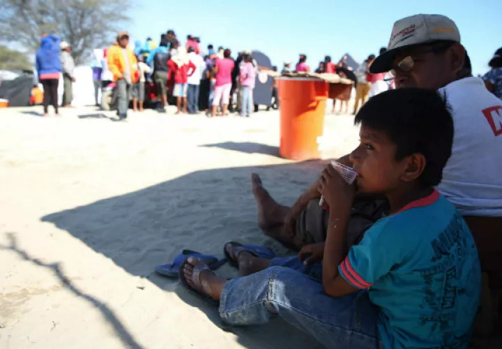Niños vulnerables. EFE