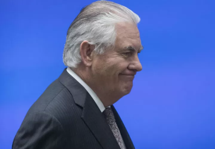 Secretario de Estado de EE.UU., Rex Tillerson.