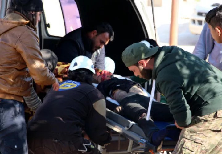 Ningún grupo se ha atribuido el atentado, que las autoridades sirias han achacado a "terroristas". FOTO/AP