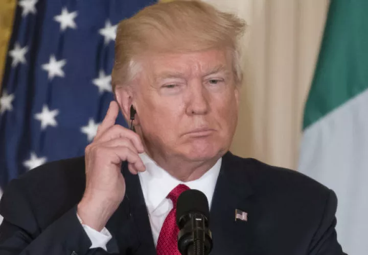 Desde el mes de febrero Donald Trump anunció que no asistiría al evento. FOTO/EFE