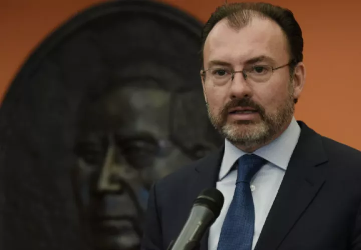 Canciller de México, Luis Videgaray. FOTO/EFE