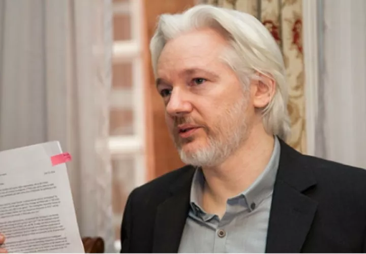Julian Assange, fundador de WikiLeaks. Foto/ EFE