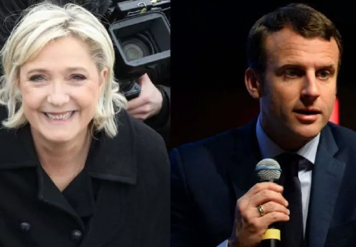 Cada vez se calienta más el ambiente entre Le Pen y Macron para la segunda vuelta.