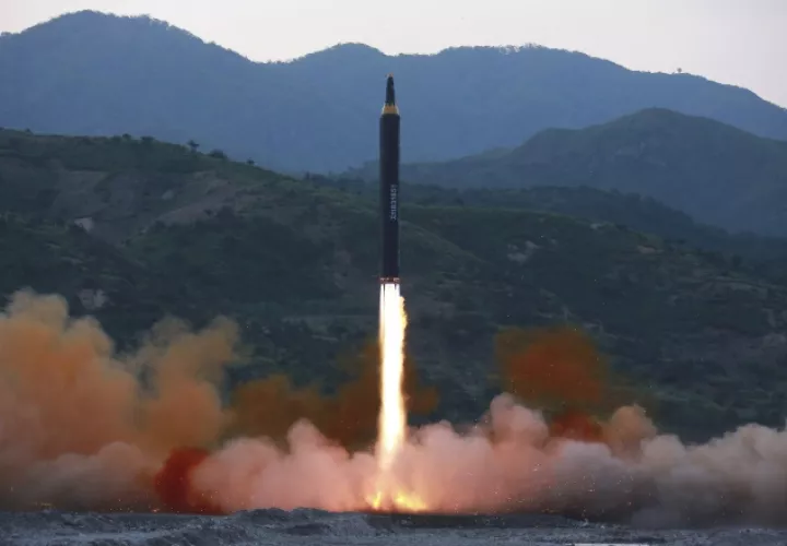 Corea del Norte desafió al mundo con nuevo lanzamiento nuclear. /Foto AP