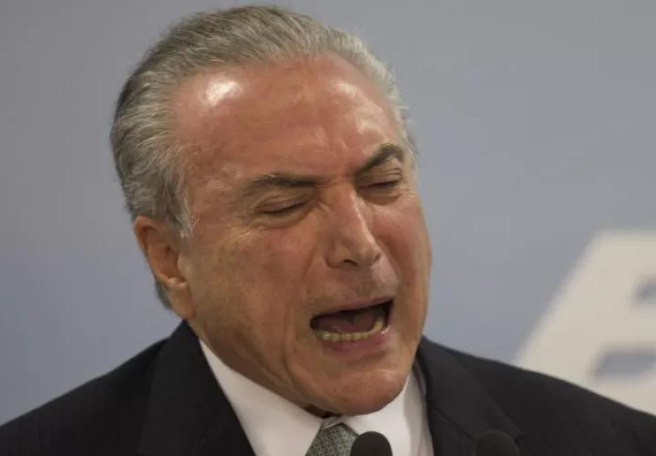 El presidente de Brasil, emitió un discurso en cadena nacional. /Foto EFE