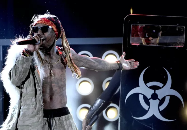 Lil Wayne se dejó ver. ¿Tendrá problemas con la justicia?