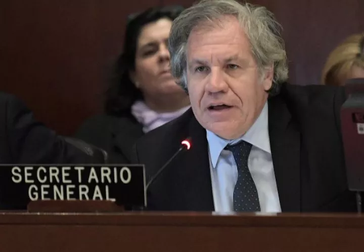 El secretario general de la OEA, es partidario de las elecciones en Venezuela. EFE