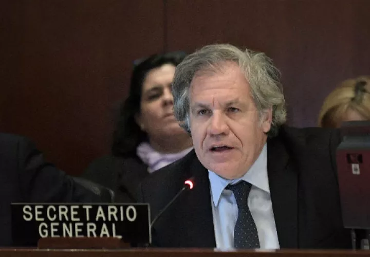 Secretario general de la Organización de los Estados Americanos (OEA), Luis Almagro. FOTO/EFE