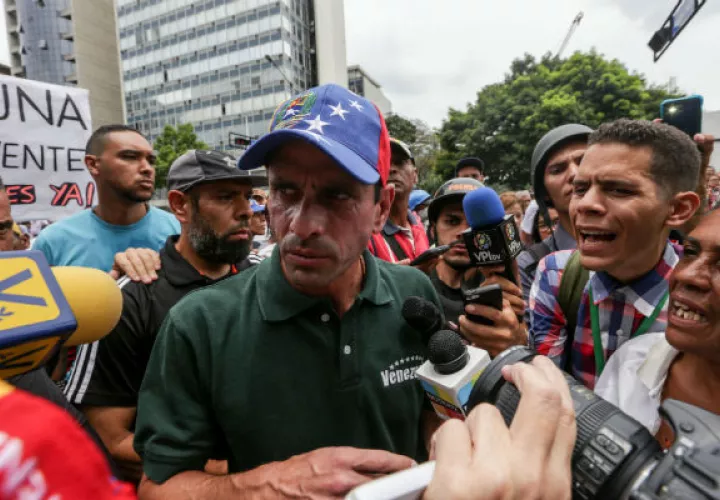 Henrique Capriles, opositor venezolano. Foto/ EFE