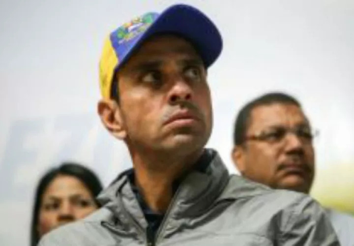 Henrique Capriles. Foto. Archivo. 