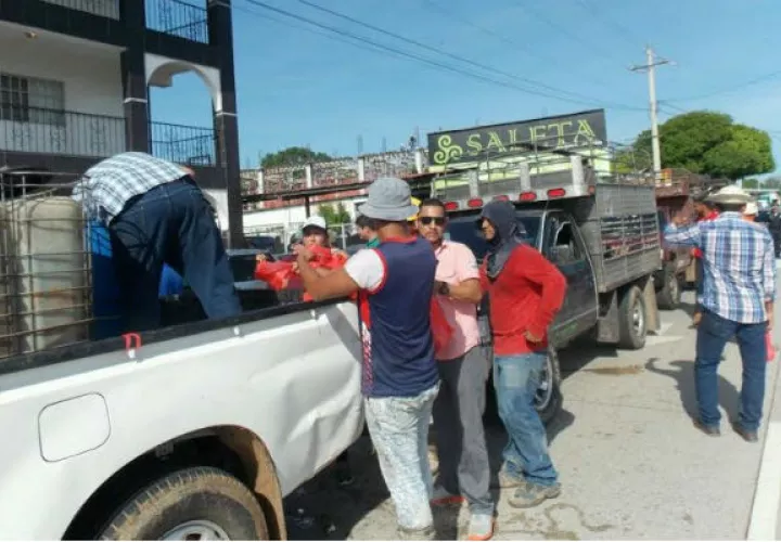 Productores siguen inconformes. Foto: Melquiades Vásquez. 