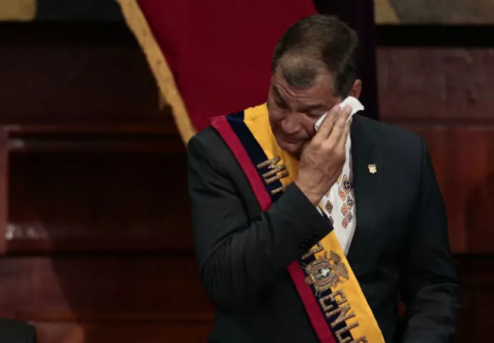 Rafael Correa. Foto/ EFE