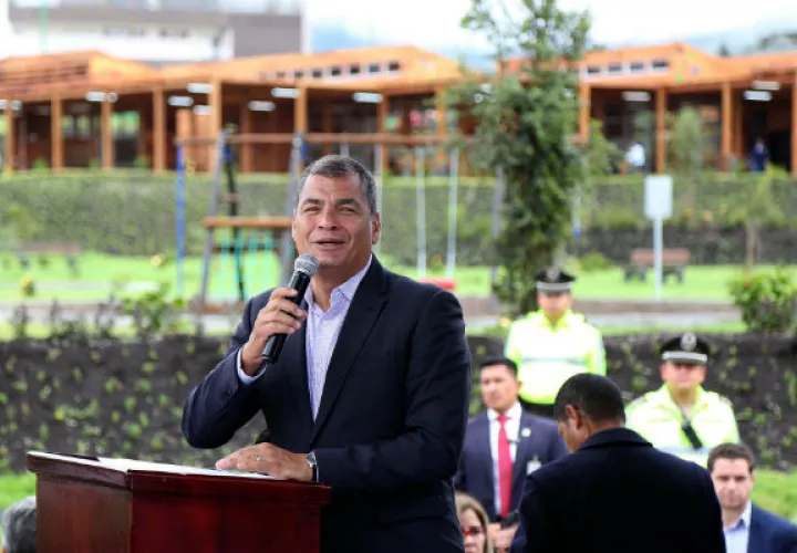 Partido de Rafael Correa tendrá una baja presencia parlamentaria. FOTO/EFE