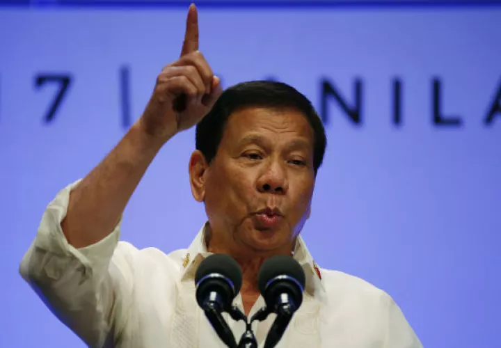 Rodrigo Duterte. Foto/ AP