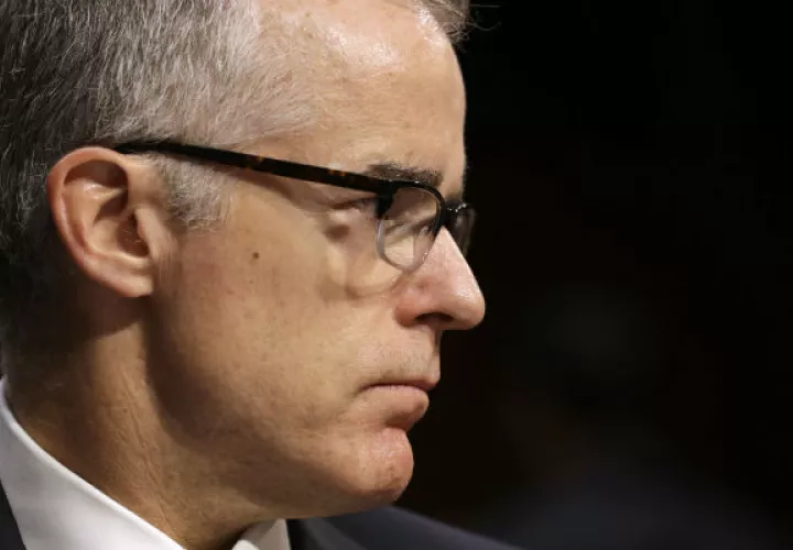  Andrew McCabe. Foto/ AP