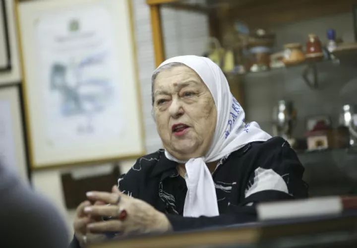 Líder de las Madres de Plaza de Mayo, Hebe de Bonafini, FOTO/EFE