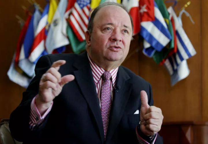 Ministro de Defensa de Colombia, Luis Carlos Villegas.