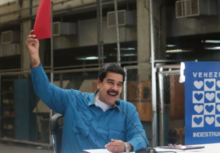 Nicolás Maduro, presidente de Venezuela.  Foto/ EFE