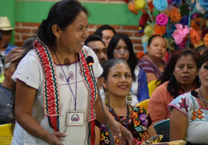 María de Jesús Patricio, Marichuy, es la candidata presidencial para el 2018. FOTO/EFE
