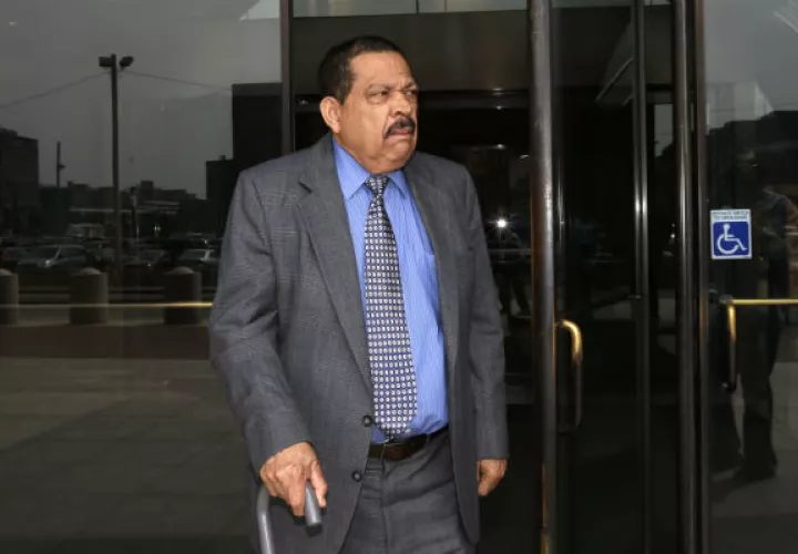 Inocente Orlando Montano Morales, fue el hombre fuerte de la Policía Nacional de El Salvador. FOTO/AP 