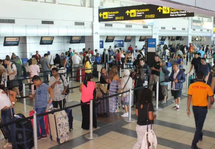 Un total de 172,906 pasajeros más utilizaron el aeropuerto de Tocumen