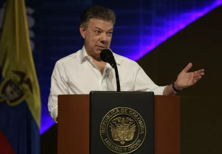Juan Manel Santos precisa que no se ha dado a conocer el nombre del secuestrado. FOTO/EFE