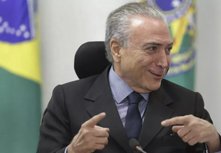 Los abogados de Temer alegan que el gobernante no puede prestar testimonio. FOTO/AP