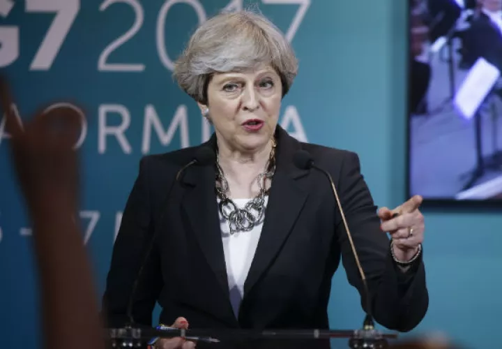 La Primer Ministro británica tiene buenas posibilidades políticas. FOTO/AP
