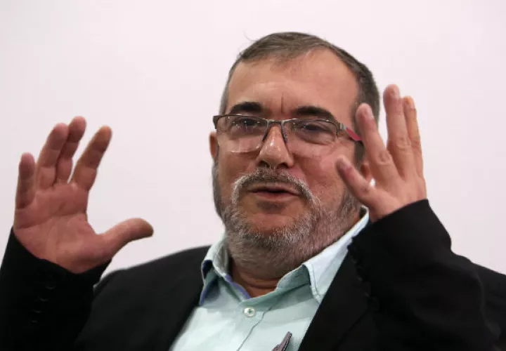 Rodrigo Londoño, alias "Timochenko", líder de las Farc.