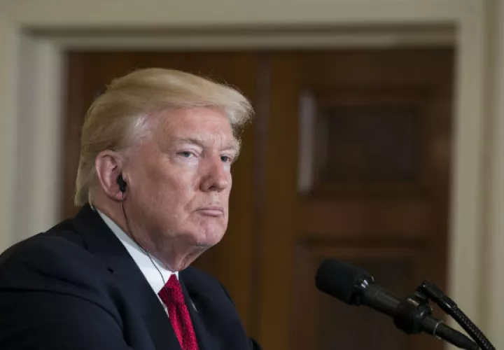 La Cámara baja tendría que acordar los cargos contra el presidente Donald Trump. FOTO/EFE