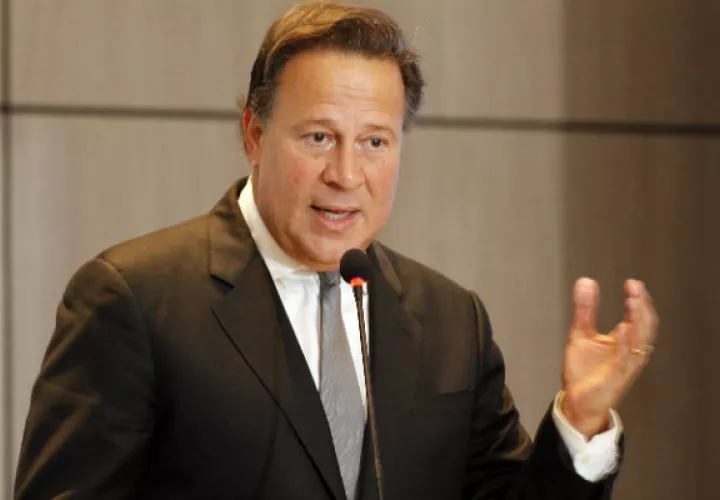 El presidente de Panamá, Juan Carlos Varela, manifestó que la paz en Colombia producirá un aumento de la violencia. FOTO/EFE 
