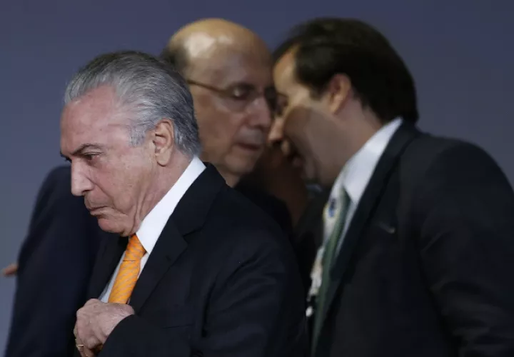 La presidencia de  Michel Temer peligra por diversas acusaciones de corrupción. /Foto AP