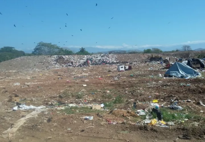 Vertedero del distrito de David, ubicado en el corregimiento de San Pablo Viejo.