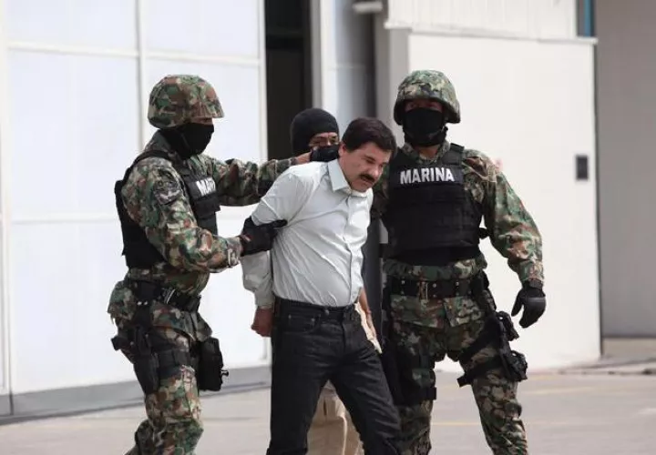 Detención de Joaquín "El Chapo" Guzmán en México. /Foto EFE