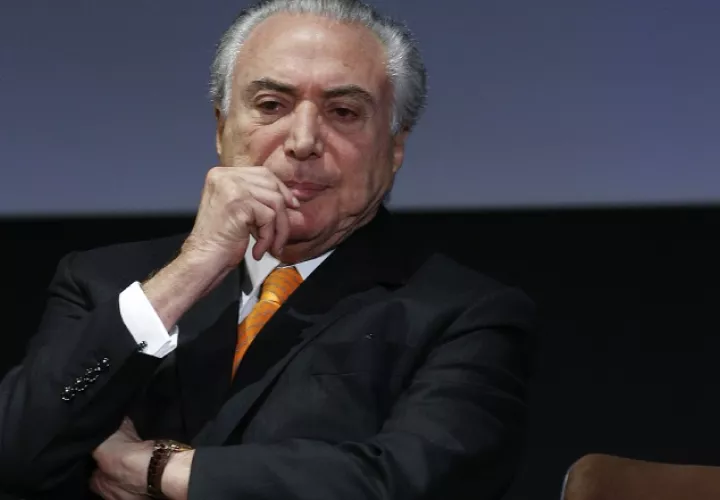 Presidente de Brasil Michel Temer. /Foto AP
