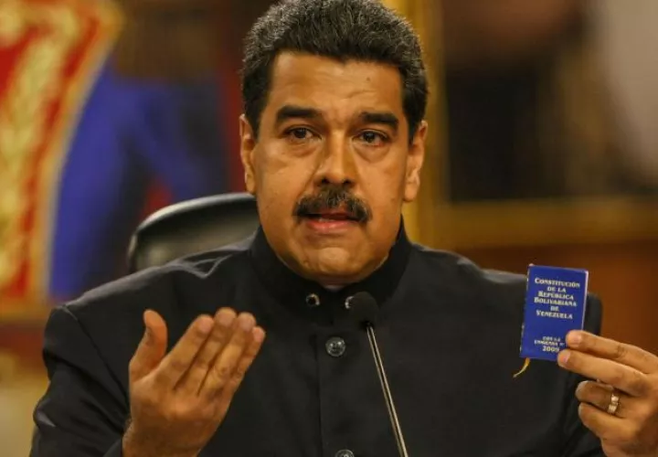 Maduro amenazó ayer con detener a los que saboteen la elección para la constituyente. /Foto EFE