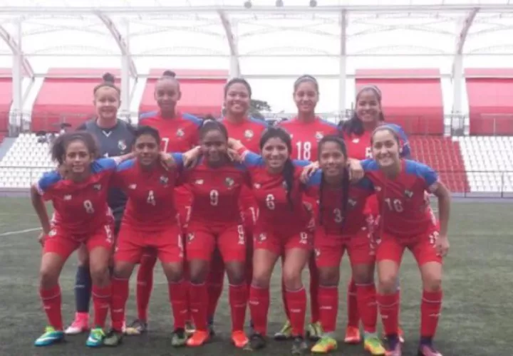 Selección de Fútbol Femenina de Panamá Sub-20. /Foto Fepafut