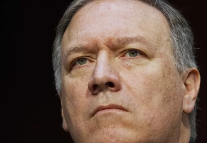 Director de la CIA Mike Pompeo, hace referencia a la fuga de información. /Foto AP 
