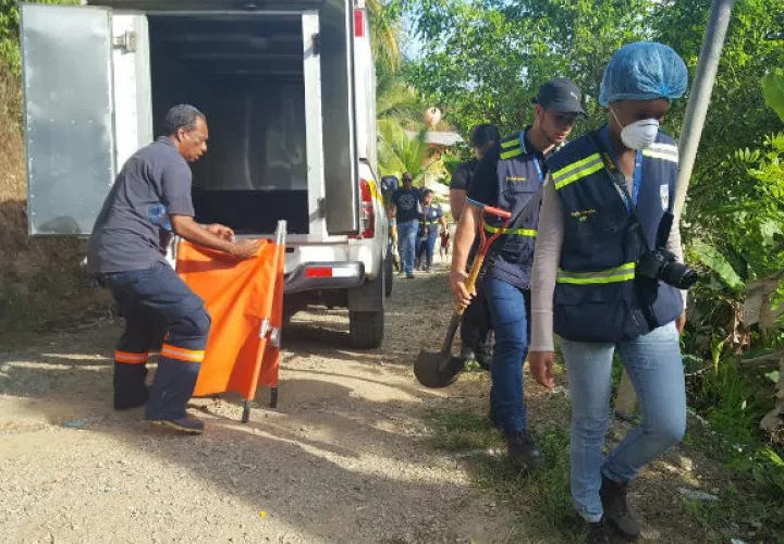 Las investigaciones se llevan a cabo. Foto: Delfia Cortez. 