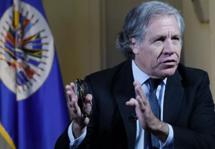 El secretario general de la Organización de Estados Americanos (OEA), Luis Almagro, arremete contra ente electoral. FOTO/EFE