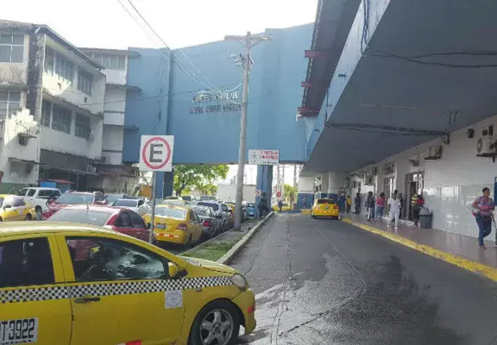 Las instalaciones del hospital donde fueron llevados los heridos. 