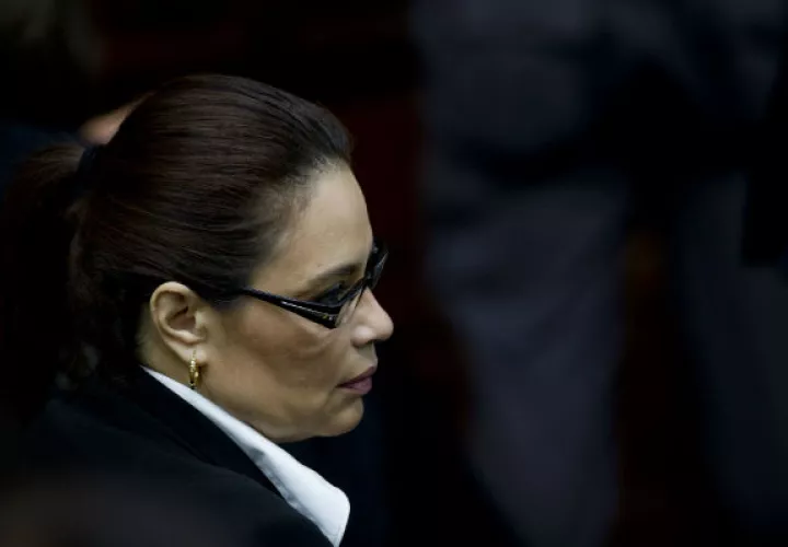 Roxana Baldetti. Foto/ AP