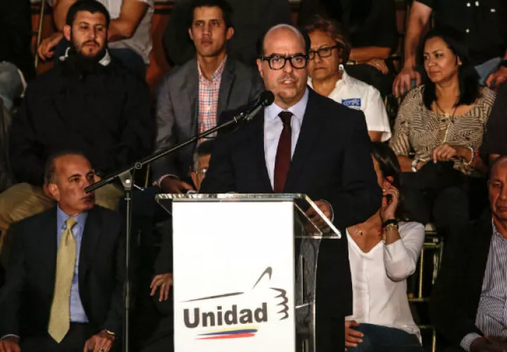 Julio Borges presidente de la Asamblea Nacional de Venezuela. FOTO/EFE