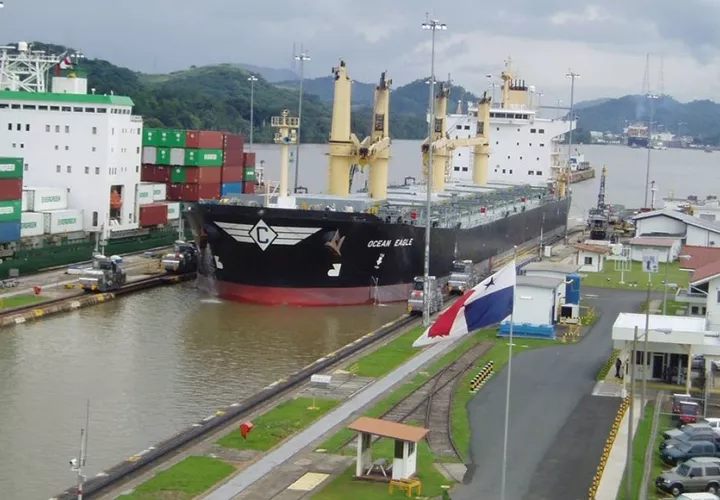 El Canal de Panamá era blanco importante para los nazis. FOTO/EFE