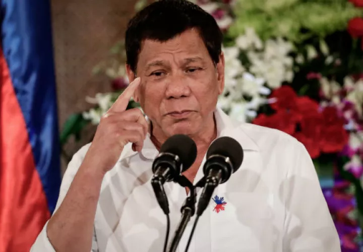 Rodrigo Duterte. Foto/ EFE